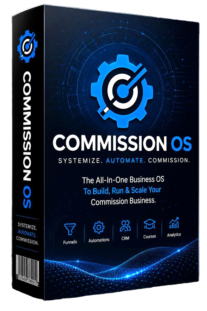 CommissionOS dashboard preview